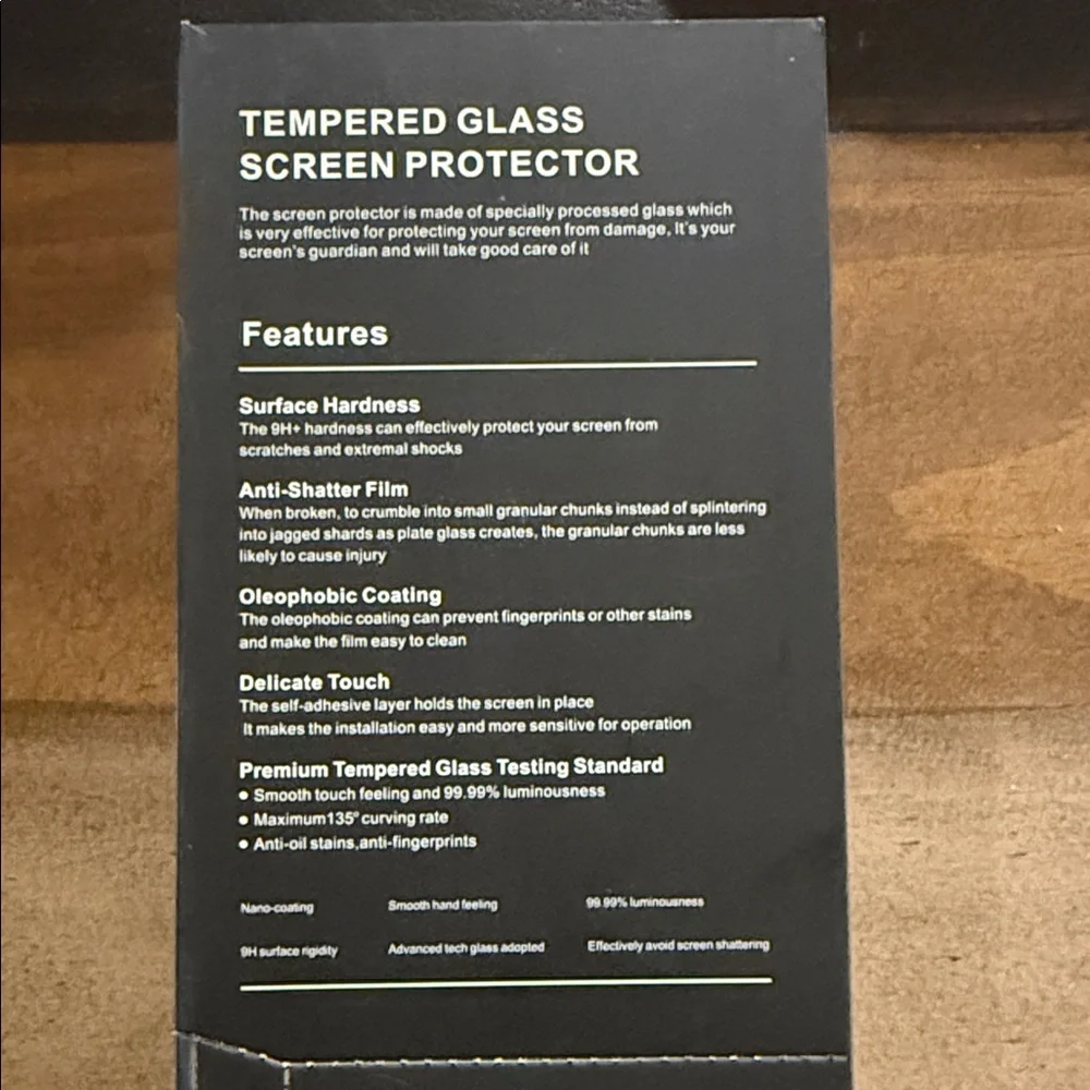 Ailun Glass Screen Protector iPhone 15 pro max. Two 3 packs. 6 total.